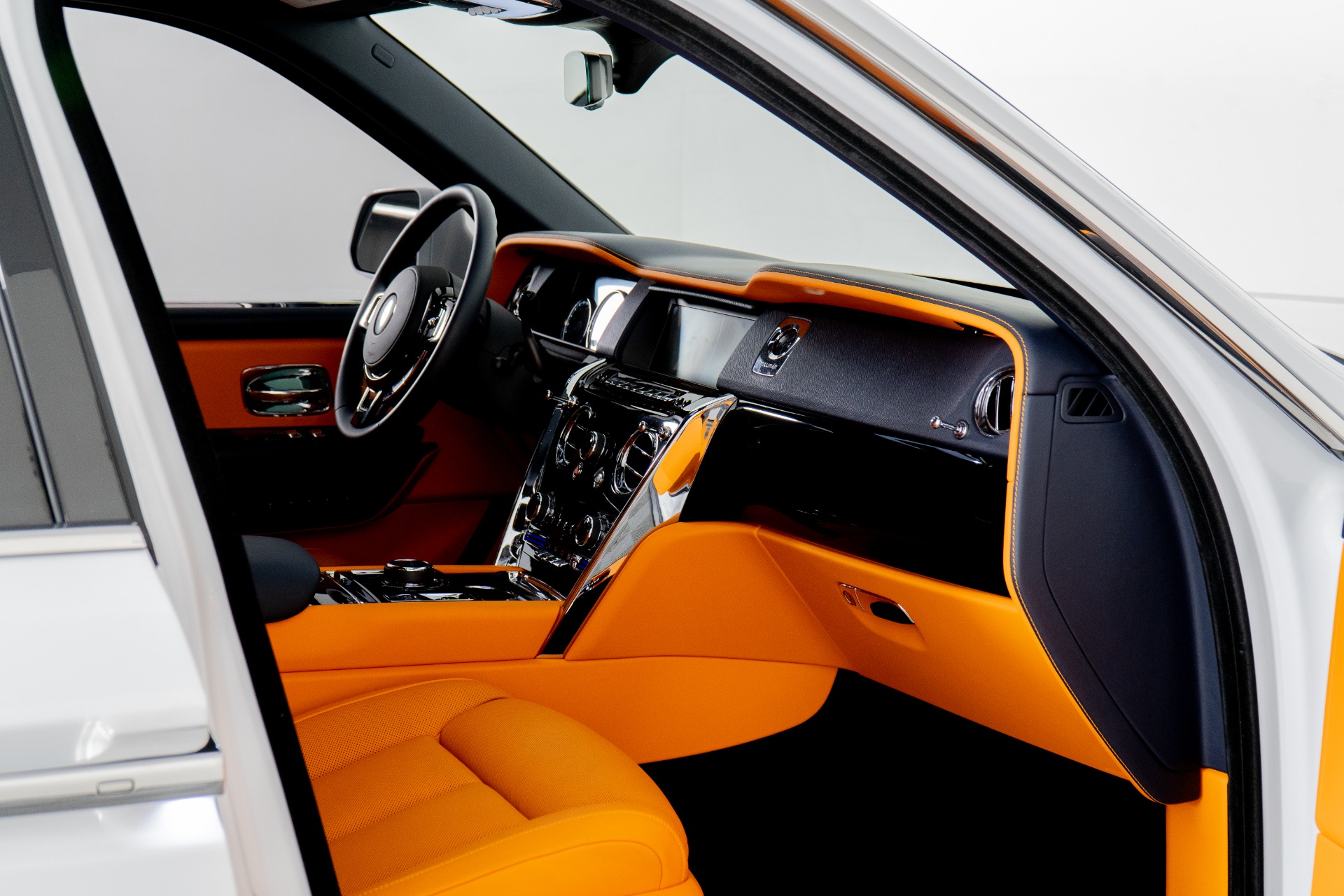 Used 2022 RollsRoyce Cullinan HERMES ORANGE INTERIOR SHOOTING STAR  HEADLINER For Sale Sold  Cassandra Motorsports Stock 10106